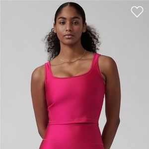 Athleta Shanti shine crop tank